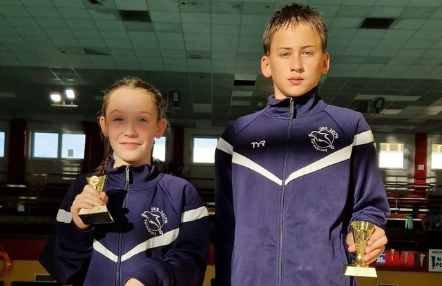 Blanka Krasowska i Bartosz Turbak – najlepsi zawodnicy zawodów w swoich kategoriach wiekowych