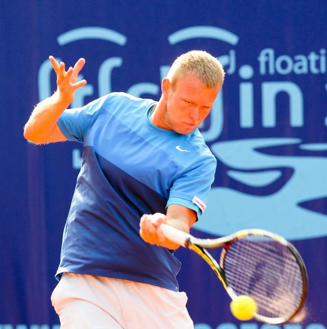 Grzegorz Panfil awansował do drugiej rundy Pekao Szczecin Open 2013.