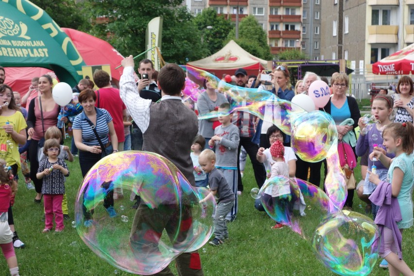 35 lat SM Silesia: Piknik na os. Odrodzenia w Katowicach....