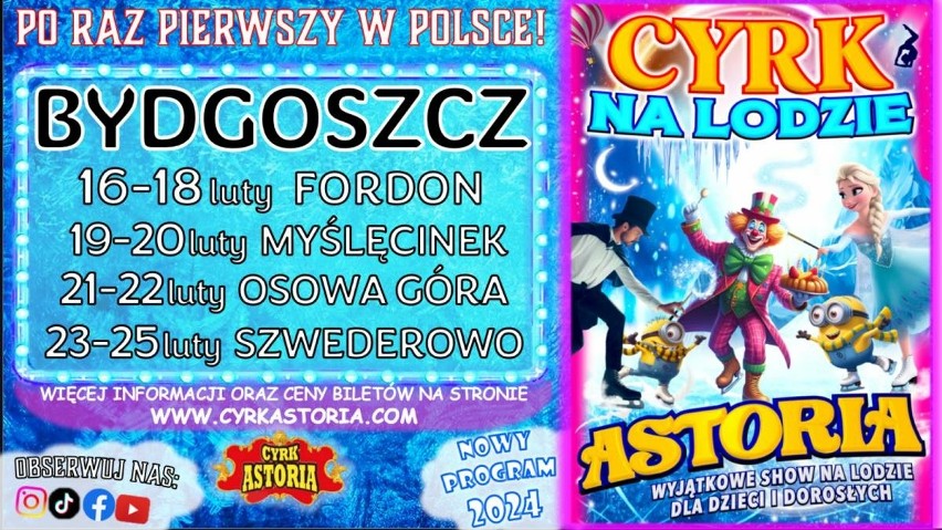 W piątek, 16 lutego do Bydgoszczy zawitał Cyrk na Lodzie -...