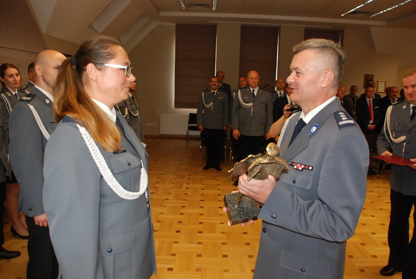 st. sierż. Agnieszka Drozd z KPP w Brzozowie