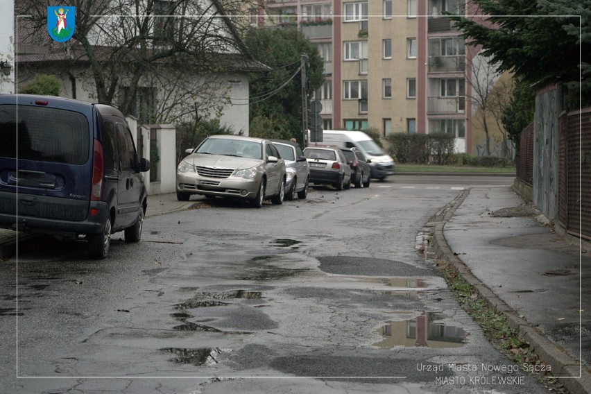 Nowy Sącz. Kolejna sądecka ulica przejdzie remont. Która i kiedy? [ZDJĘCIA]