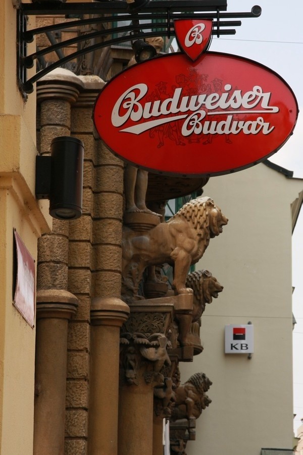 Symbolem miasta jest m.in. piwo Budweiser