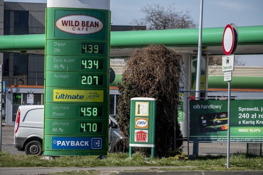 Średnie ceny paliw w Wielkopolsce są wyższe i pod koniec...