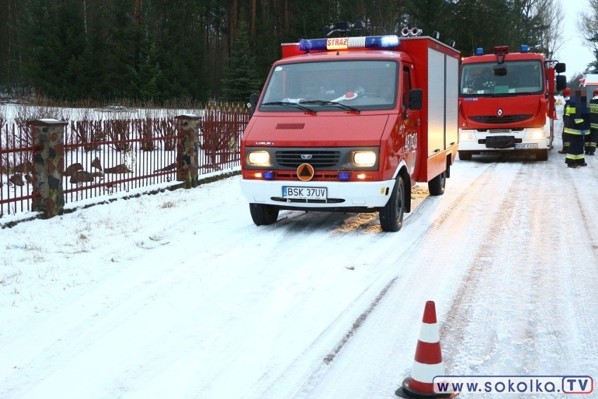 Sokólscy policjanci badają przyczyny i okoliczności tego...