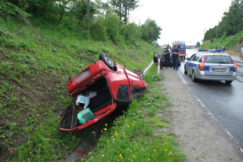 Do wypadku doszło w poniedziałek po godz. 13 na drodze...