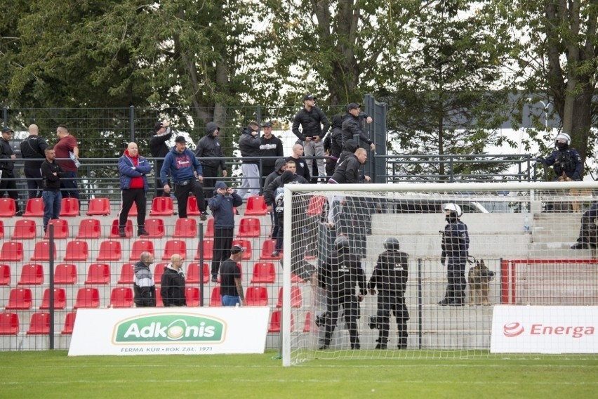 Stadion na Zielonej zamknięty dla kibiców na mecz Gryfa...