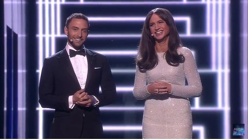 Para prowadzących: Mans Zelmerlow i Petra Mede