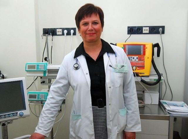 Monika Domagała mówi, że w pracy z pacjentem uśmiech jest najważniejszy.