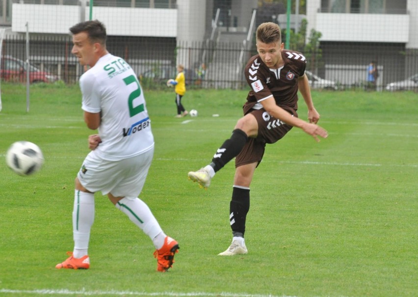 28.09.2019: Mruk w meczu Garbarnia - Stal Stalowa Wola