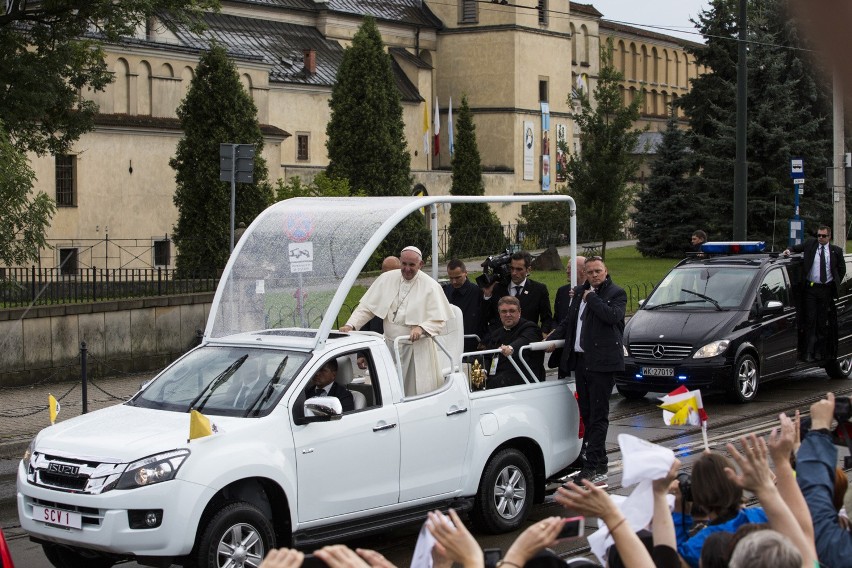 Papież Franciszek w Krakowie