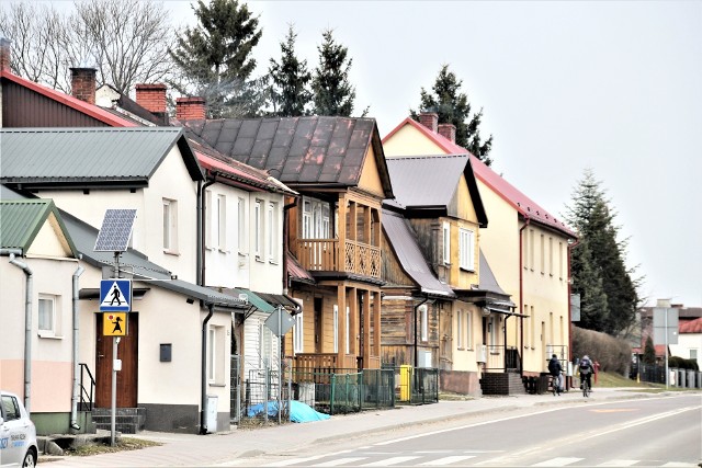 Na zdjęciu jedna z hrubieszowskich ulic
