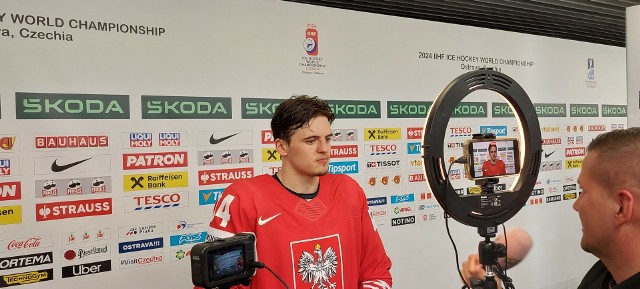 Krzysztof Maciaś był najlepszym polskim zawodnikiem w meczu z Łotwą