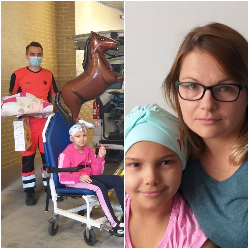 Niezwykła akcja 10-latki chorej na nowotwór dla dzieci z Centrum Onkologii w Bydgoszczy