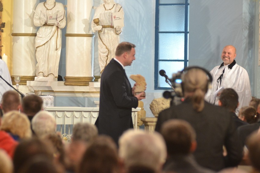 Andrzej Duda w Beskidach u luteran