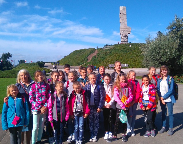 Uczniowie z Antolki na Westerplatte