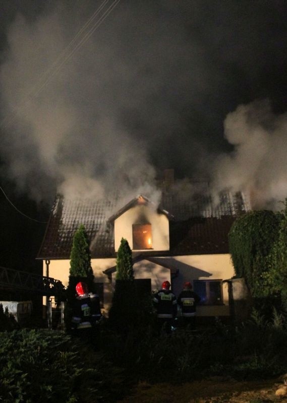 Pożar przy lekcyjnej, Wrocław 21.09.2015