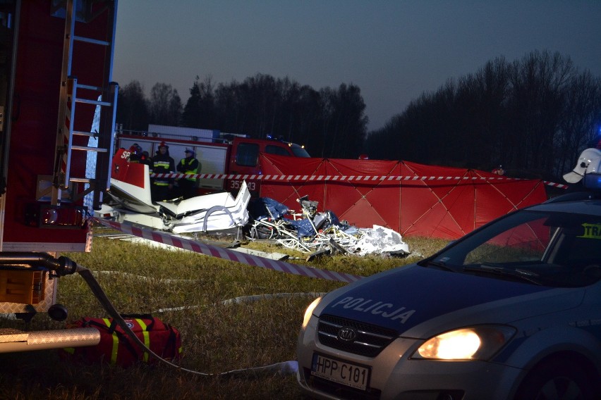 Tragedia w Rudnikach. Rozbił się samolot. Nie żyje...