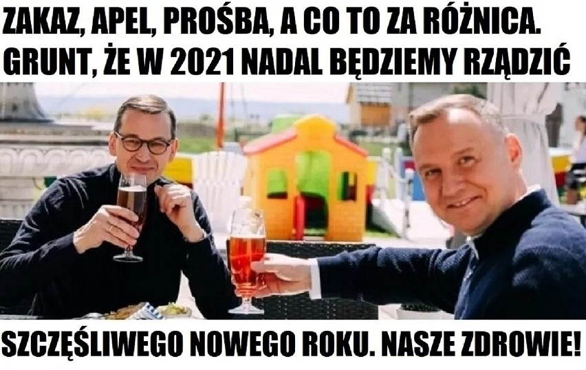 Sylwester 2020. Memy sylwestrowe śmieszne, jak nigdy. Zobacz...