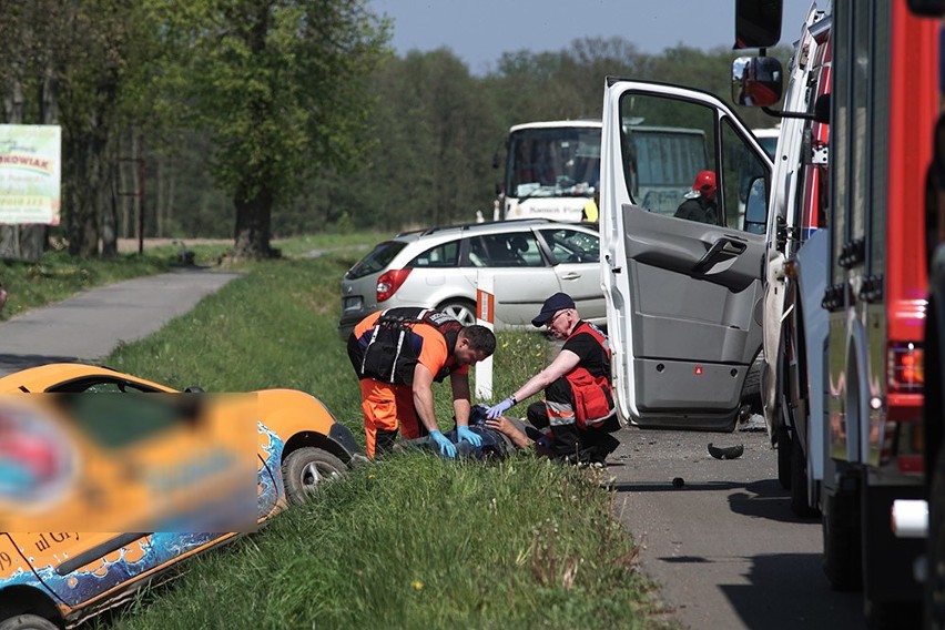 Do wypadku doszło dzisiaj na wysokości osiedla Chopina, tuż...