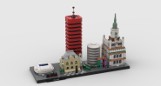 Będą zestawy klocków Lego ze znanymi budynkami z Poznania? Na Lego Ideas można głosować na taki projekt - zobacz zdjęcia
