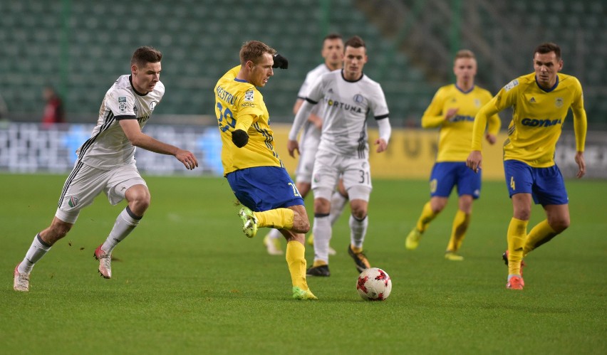 Arka Gdynia nie dała rady mistrzowi Polski. Legia Warszawa wypunktowała żółto-niebieskich [ZDJĘCIA]