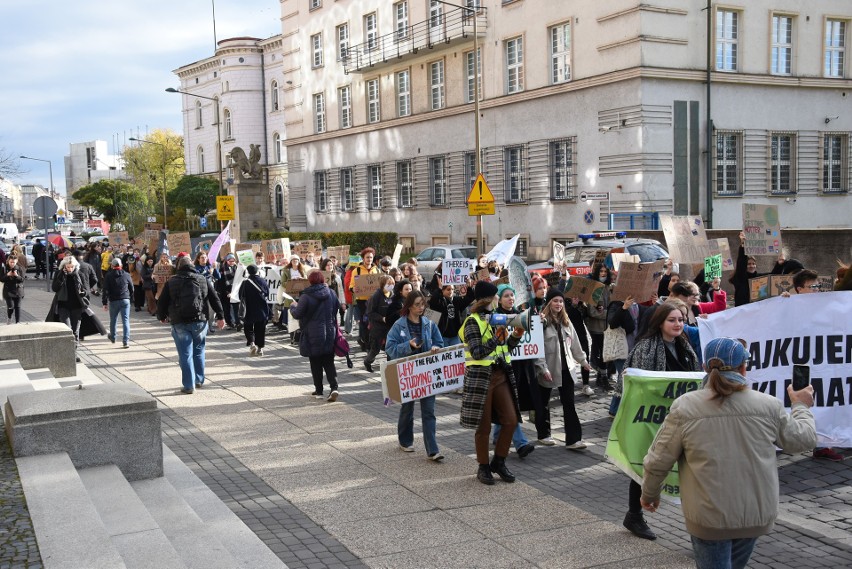 Strajk było częścią globalnej mobilizacji dla klimatu....