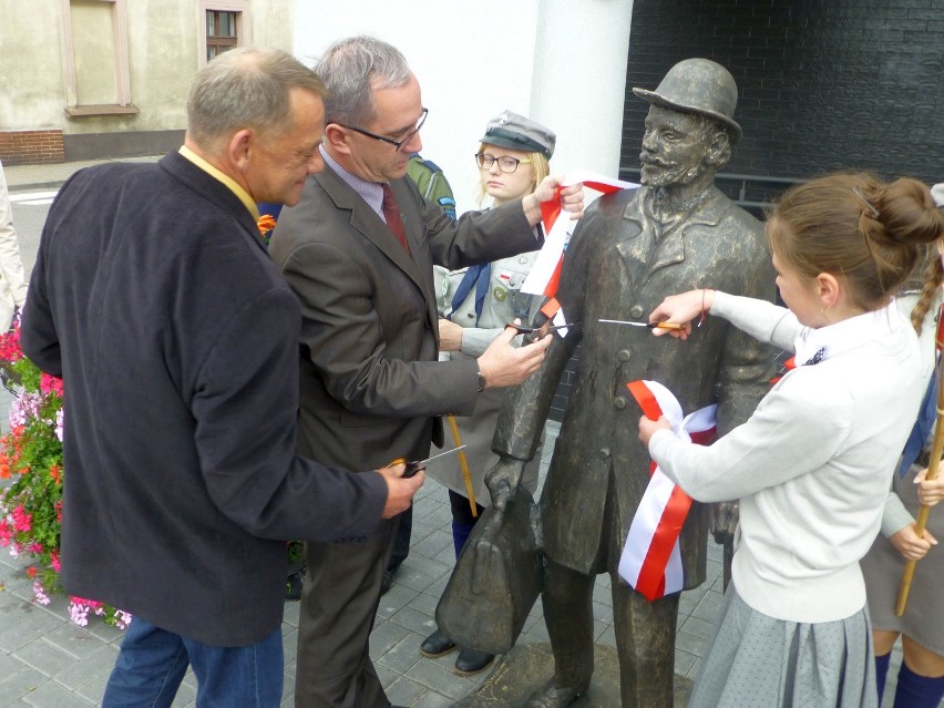 Odsłonięcie pomnika J. Gerpe w Łabiszynie...