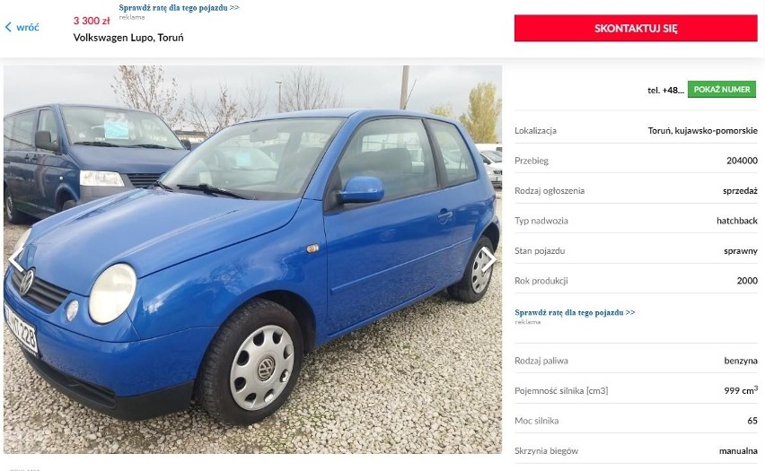Czy da się w Toruniu kupić dobre auto do 5 tys. zł?...