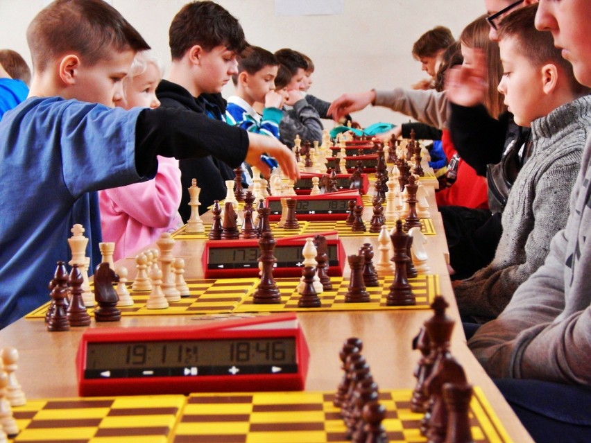 Turniej szachowy w SP 3 w Ustce