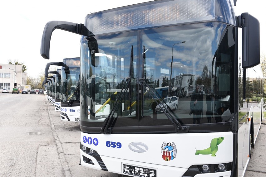 Nowe autobusy MZK w Toruniu