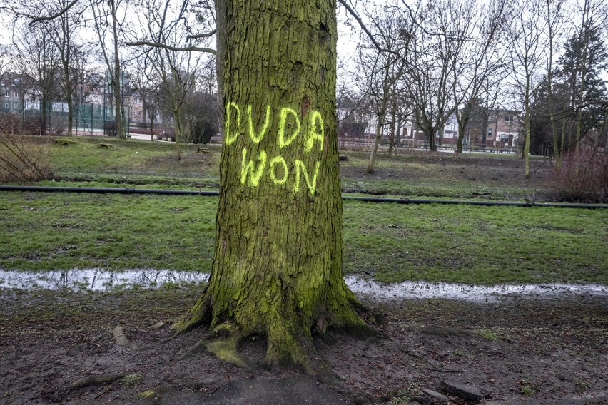 W piątek, 28 lutego odwiedzający park Wodziczki na...