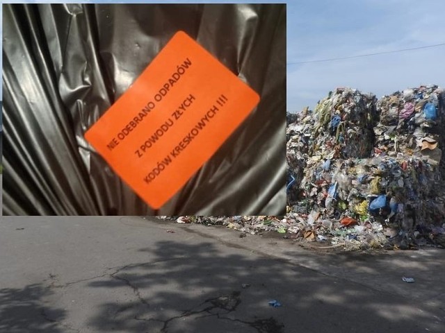 Zamieszanie z kodami kreskowymi sprawiło, że śmieci zalegają przed domami w Kalwarii Zebrzydowskiej