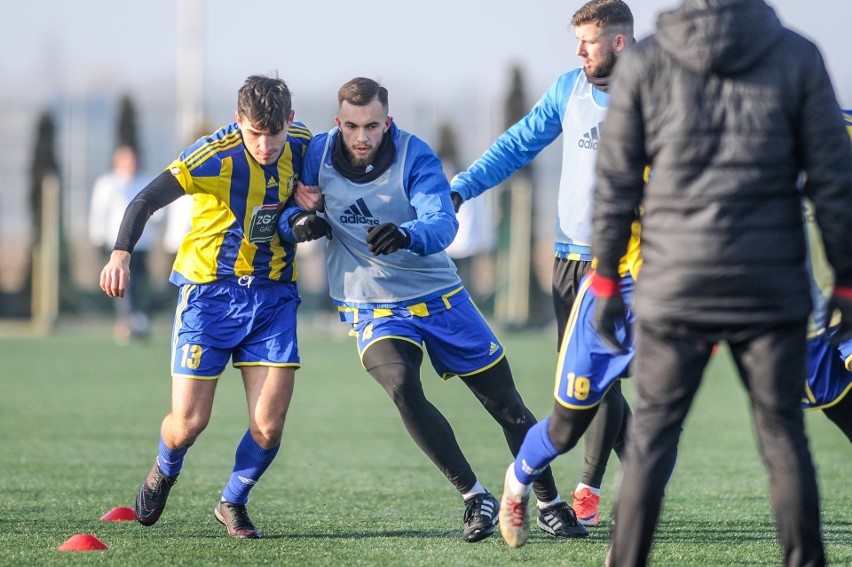 Sparing Ruchu Zdzieszowice i Stali Brzeg.