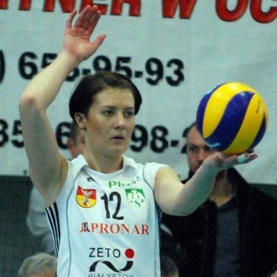 Izabela Żebrowska w Białymstoku zaczęła regularnie grać i odbudowała formę. Pięć razy odbierała nagrodę MVP meczu.