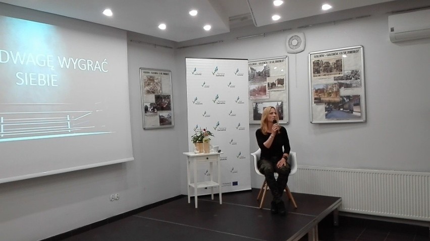 Iwona Guzowska odwiedziła Goleniów i rozmawiała o problemach i sukcesach kobiet