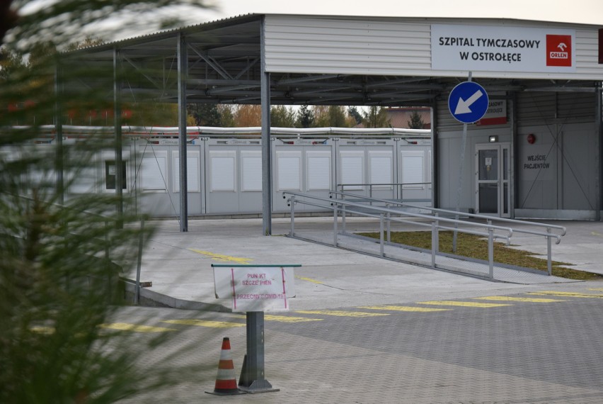 Szpital tymczasowy w Ostrołęce zostanie ponownie otwarty. Wcześniej niż zapowiadano