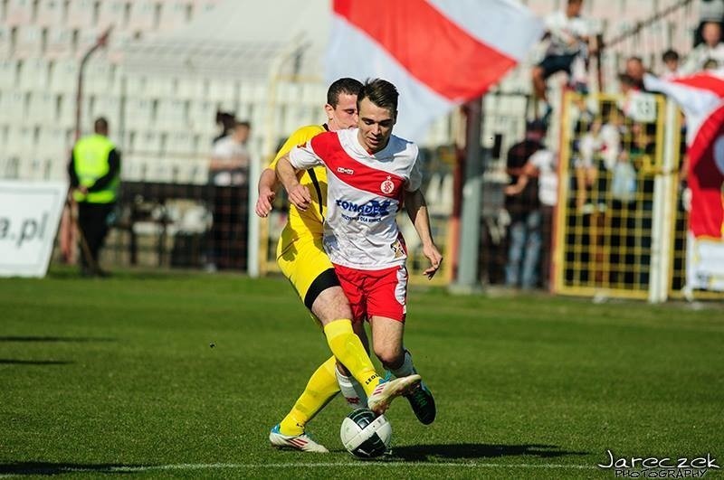 Łódzki Klub Sportowy zremisował w meczu na szczycie czwartej...