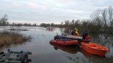 Cedynia. Nad Odrą nadal szukają zaginionego myśliwego