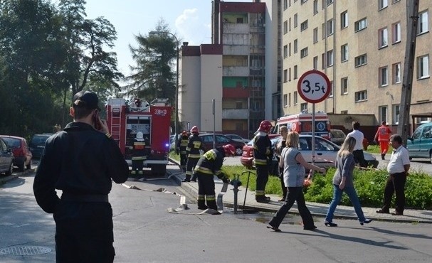 Wyciek gazu Bielsko-Biała, ewakuacja Bielsko-Biała