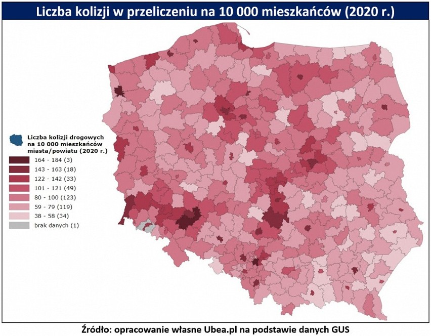 Na podstawie danych GUS eksperci Ubea.pl obliczyli, ile...