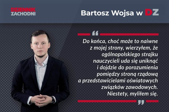 Wojsa: Wielka porażka negocjacji MEN. Jest strajk nauczycieli