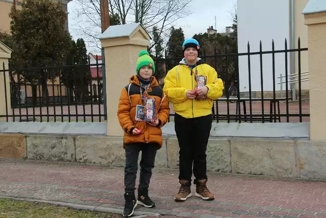 Kwestowanie w Rudniku nad Sanem dla Wielkiej Orkiestry Świątecznej Pomocy