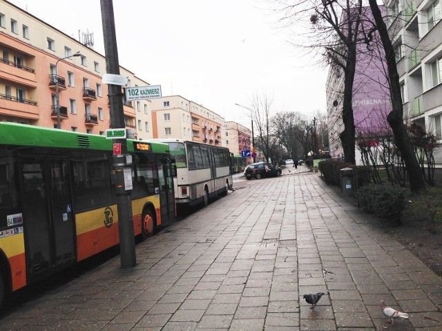 Przystanki w centrum Poznania tylko dla "naszych" autobusów