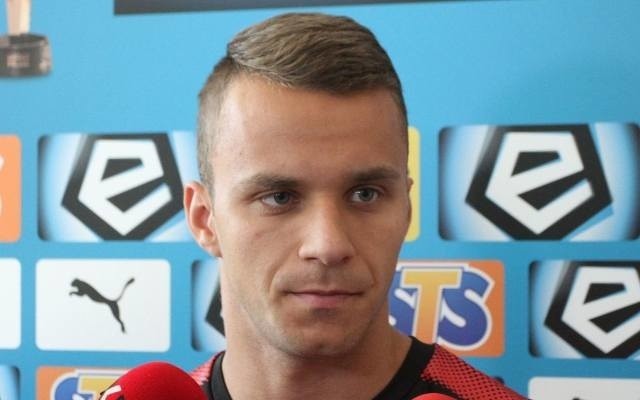 Marcin Cebula, wychowanek Pogoni Staszów, w meczu z Lechem zadebiutował w roli kapitana Korony.