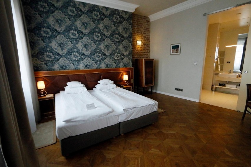 Pokój w hotelu „Alter" w Lublinie.