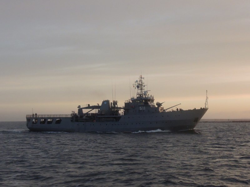 Okręty NATO w Świnoujściu.