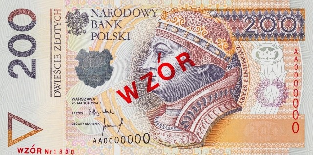 Jak zapewnia NBP, projekt graficzny banknotu nie zmienił się