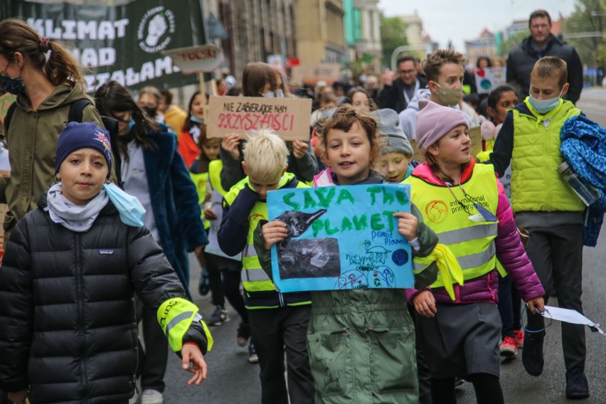 Młodzieżowy Marsz Klimatyczny we Wrocławiu 24.09.2021 r.