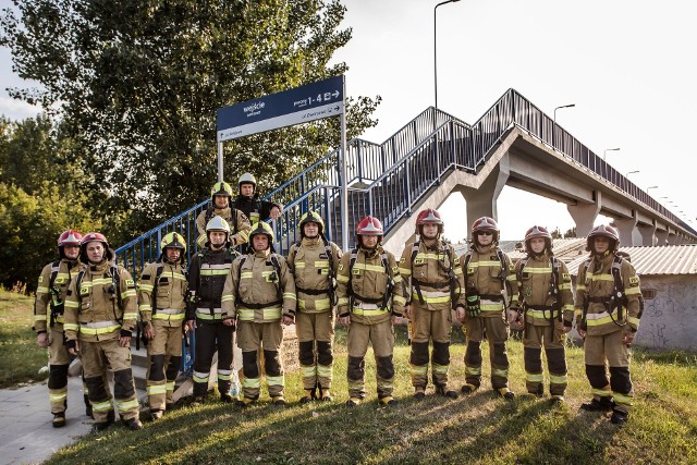 W akcji upamiętniającej poległych strażaków wzięli udział funkcjonariusze KP PSP w Hajnówce i OSP Nowokornino